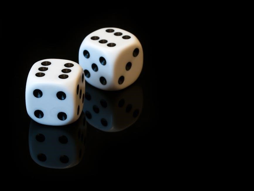 dice rules game pdf